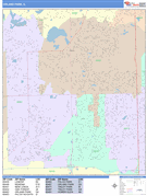 Orland Park Digital Map Color Cast Style